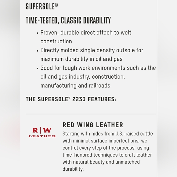 RED WING MEN'S STEEL-TOE WORK BOOTS SIZE 10M - Picture 10 of 11